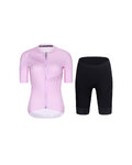 RIVANELLE maillot corto y pantalón corto - CRYSTELLE - negro/rosa
