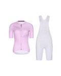 RIVANELLE maillot corto y pantalón corto - CRYSTELLE - blanco/rosa