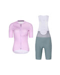 RIVANELLE maillot corto y pantalón corto - CRYSTELLE - verde/rosa