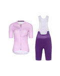 RIVANELLE maillot corto y pantalón corto - CRYSTELLE - púrpura/rosa