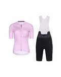 RIVANELLE maillot corto y pantalón corto - CRYSTELLE - negro/rosa