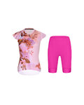 RIVANELLE maillot corto y pantalón corto - MISS FLOWERY - ciclamen/rosa