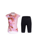 RIVANELLE maillot corto y pantalón corto - MISS FLOWERY - negro/rosa