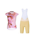 RIVANELLE maillot corto y pantalón corto - MISS FLOWERY - beige/rosa