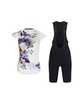 RIVANELLE maillot corto y pantalón corto - MISS FLOWERY - negro/blanco/multicolor