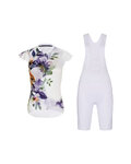 RIVANELLE maillot corto y pantalón corto - MISS FLOWERY - blanco/multicolor