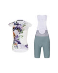 RIVANELLE maillot corto y pantalón corto - MISS FLOWERY - verde/blanco/multicolor