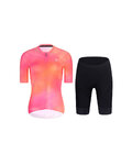 RIVANELLE maillot corto y pantalón corto - COSMA - negro/naranja/rosa