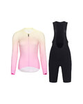 RIVANELLE maillot largo y pantalón - ELEVATE - negro/rosa/multicolor
