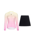 RIVANELLE maillot largo y falda - ELEVATE - negro/rosa/multicolor