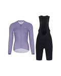 RIVANELLE maillot largo y pantalón - ELEVATE - negro/púrpura