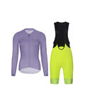 RIVANELLE maillot largo y pantalón - ELEVATE - amarillo/negro/púrpura
