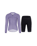 RIVANELLE maillot largo y pantalón - ELEVATE - negro/púrpura