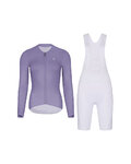 RIVANELLE maillot largo y pantalón - ELEVATE - blanco/púrpura