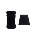 RIVANELLE maillot corto y falda - SCALLESSA - negro