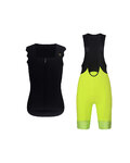 RIVANELLE maillot sin mangas y pantalón corto - SCALLESSA - amarillo/negro