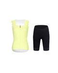 RIVANELLE maillot sin mangas y pantalón corto - SCALLESSA - negro/amarillo
