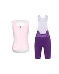 RIVANELLE maillot sin mangas y pantalón corto - SCALLESSA - púrpura/rosa