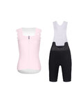RIVANELLE maillot sin mangas y pantalón corto - SCALLESSA - negro/rosa