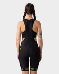 ALÉ pantalones cortos de tirantes - GRAPHICS PRR STRADA LADY - negro/amarillo