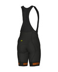 ALÉ pantalones cortos de tirantes - GRAPHICS PRR STRADA - negro/naranja
