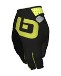 ALÉ guantes de dedos largos - MTB FANGO - negro/amarillo