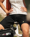 ALÉ pantalones cortos sin tirantes - ENDURO ENDURO  LADY - negro