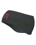 ALÉ cinta para la cabeza - THERMO ROAD - negro/rosa