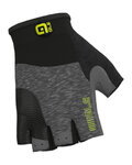 ALÉ guantes de dedos cortos - COMFORTS - gris/amarillo