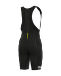 ALÉ pantalones cortos de tirantes - R-EV1 AGONISTA PLUS - negro/blanco