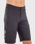 ALÉ pantalones cortos sin tirantes - OFF-ROAD GRAVEL SIERRA - negro