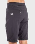 ALÉ pantalones cortos sin tirantes - OFF-ROAD GRAVEL SIERRA - negro