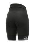 ALÉ pantalones cortos sin tirantes - SOLID BLEND LADY - negro/blanco