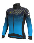 ALÉ maillot de invierno de manga larga - PRS BULLET DWR - negro/azul