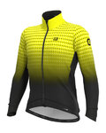 ALÉ chaqueta aislante - PRS BULLET DWR STRETCH - negro/amarillo