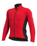 ALÉ maillot de invierno de manga larga - SOLID FONDO WINTER - rojo