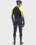 ALÉ maillot de invierno de manga larga - R-EV1 CLIMA PROTECTION 2.0 VELOCITY WIND G+ - amarillo/negro