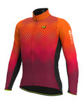 ALÉ maillot de invierno de manga larga - R-EV1 CLIMA PROTECTION 2.0 VELOCITY WIND G+ - naranja/negro