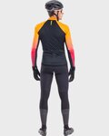 ALÉ maillot de invierno de manga larga - R-EV1 CLIMA PROTECTION 2.0 VELOCITY WIND G+ - naranja/negro