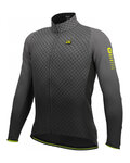 ALÉ maillot de invierno de manga larga - R-EV1 CLIMA PROTECTION 2.0 VELOCITY WIND G+ - gris/negro