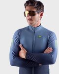 ALÉ maillot de invierno de manga larga - R-EV1 CLIMA PROTECTION 2.0 VELOCITY WIND G+ - gris/negro