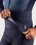 ALÉ maillot de invierno de manga larga - R-EV1 CLIMA PROTECTION 2.0 VELOCITY WIND G+ - gris/negro