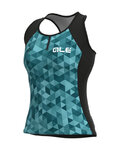 ALÉ maillot sin mangas - SOLID TRIANGLES LADY - verde