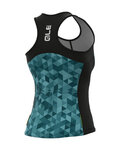 ALÉ maillot sin mangas - SOLID TRIANGLES LADY - verde