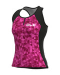 ALÉ maillot sin mangas - SOLID TRIANGLES LADY - rosa/púrpura