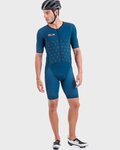 ALÉ monos - TRIATHLON  MAUI LONG TRI SS - azul