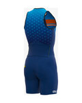 ALÉ monos - TRIATHLON  STARS LONG TRI - azul/naranja