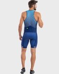 ALÉ monos - TRIATHLON  STARS LONG TRI - azul/naranja