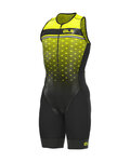 ALÉ monos - TRIATHLON  STARS LONG TRI - negro/amarillo