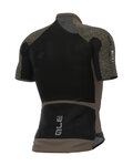 ALÉ jersey de manga corta - OFF-ROAD MTB ATTACK OFF ROAD 2.0 - marrón
